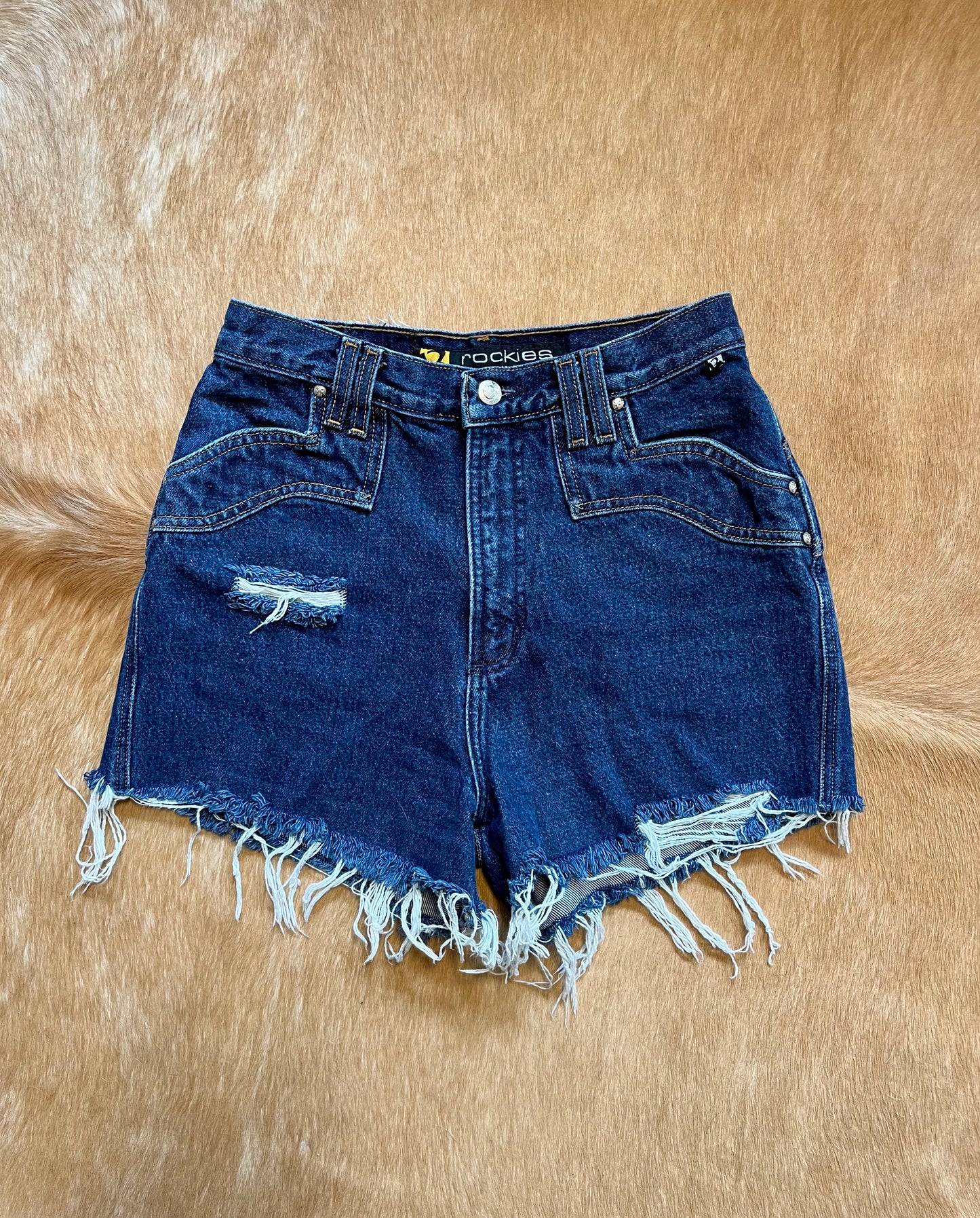 Rockies Distressed Cut-Off Shorts 29/9