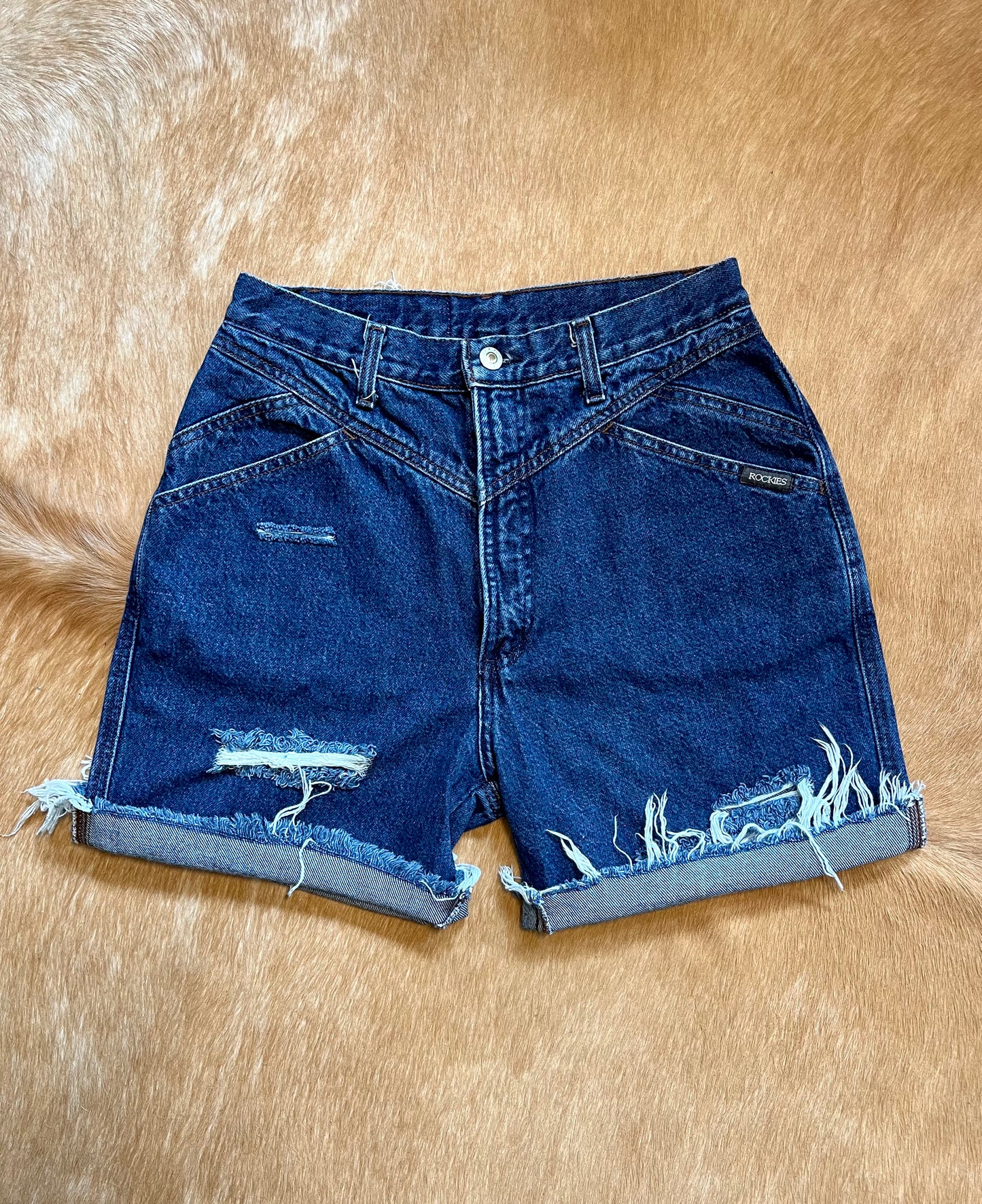 Rockies Distressed Cut-Off Shorts 31/11