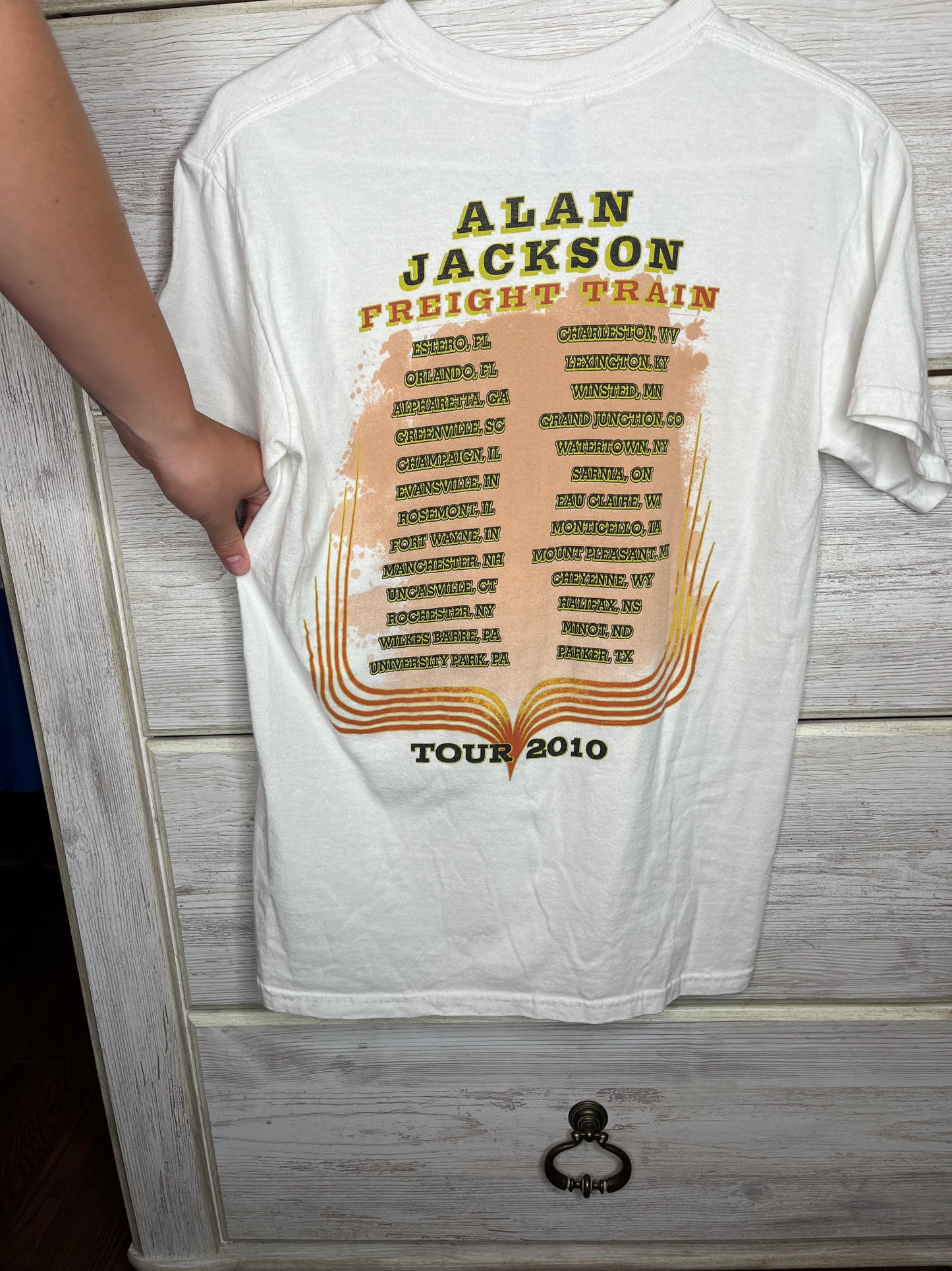 Alan Jackson 2010 Tour Tee, Small