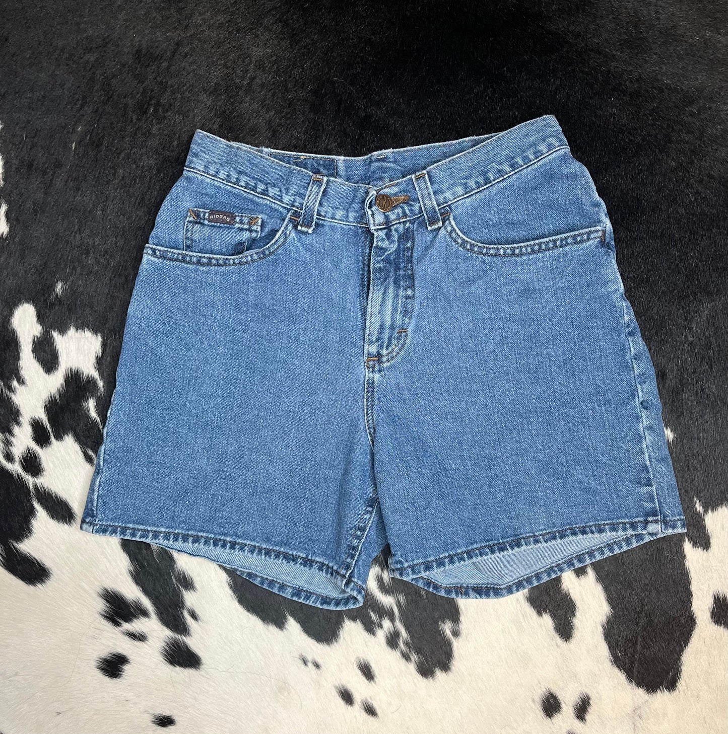 Women's VTG Riders Jean Shorts, 10 Med