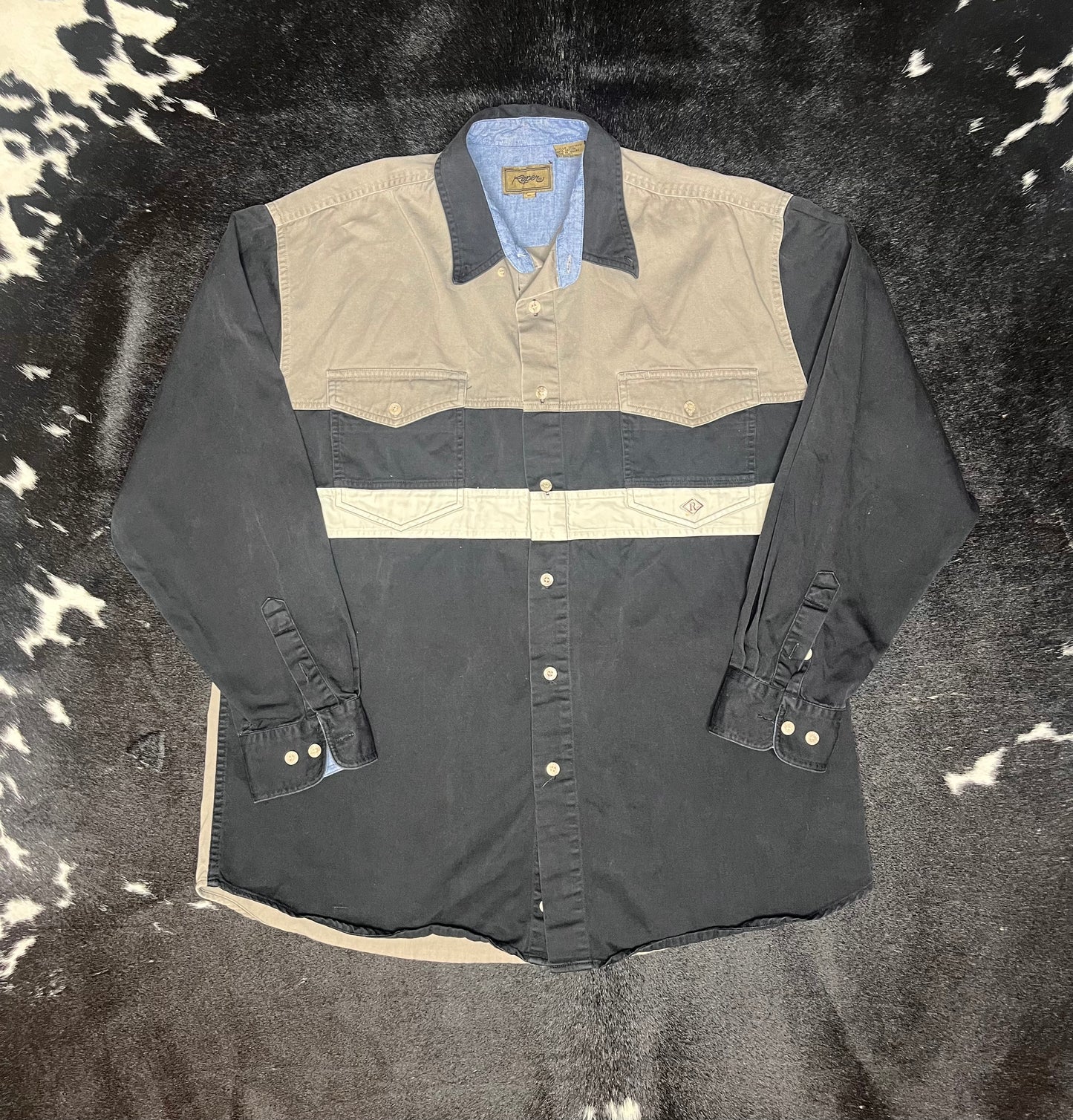 Men's Roper Button Up, XL