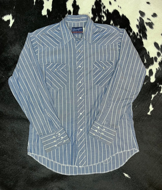 Men's VTG Wrangler Snap, Large