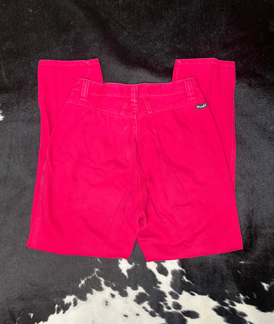 Hot Pink Bareback Wranglers 13/14x32
